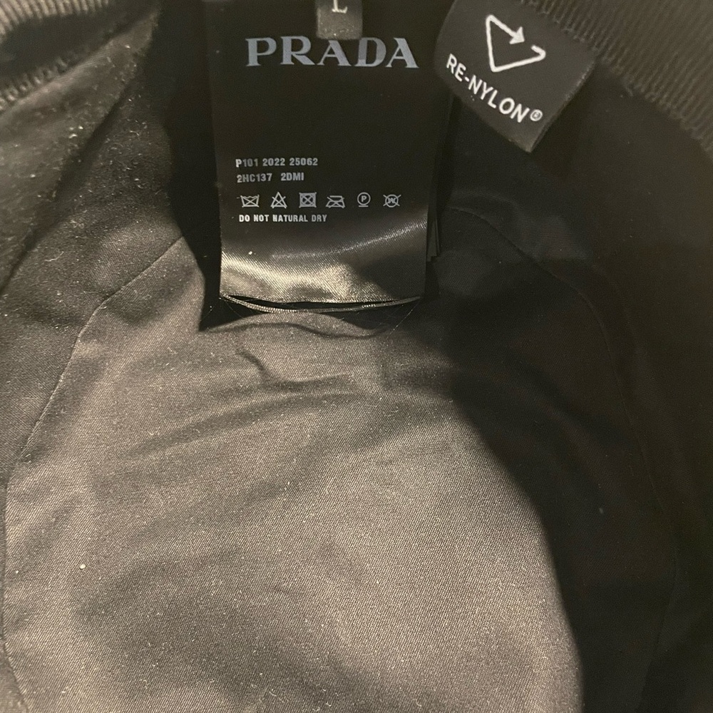 Black Prada Bucket hat - Picture 2 of 2